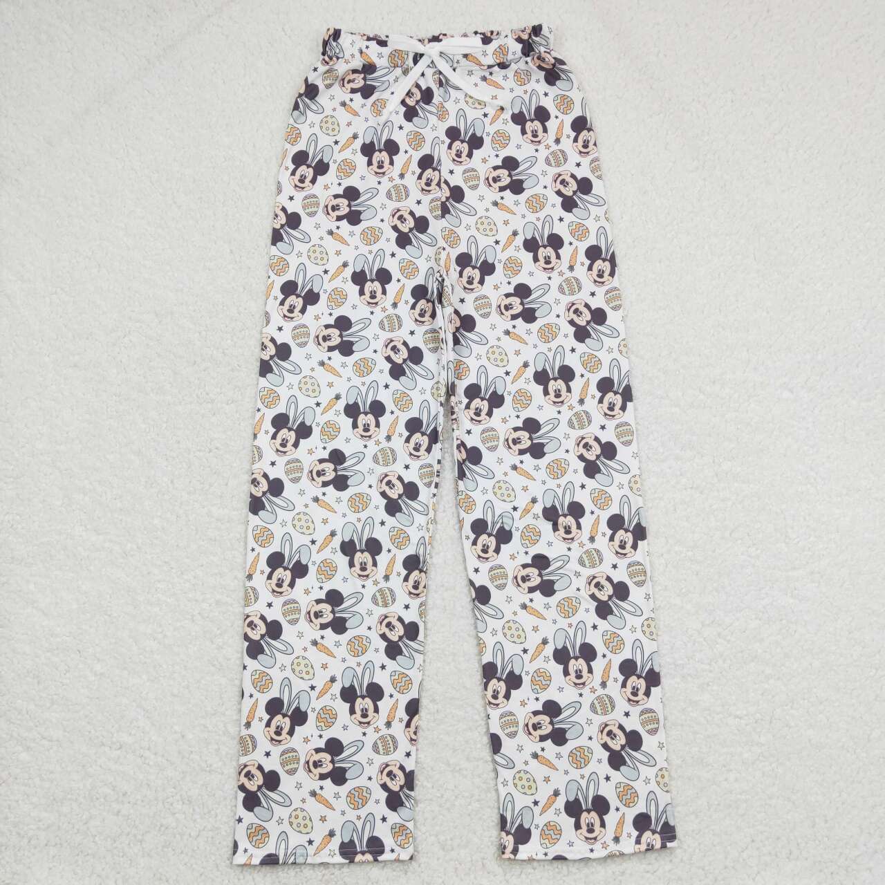 Adult man easter cartoon bunny ear pants