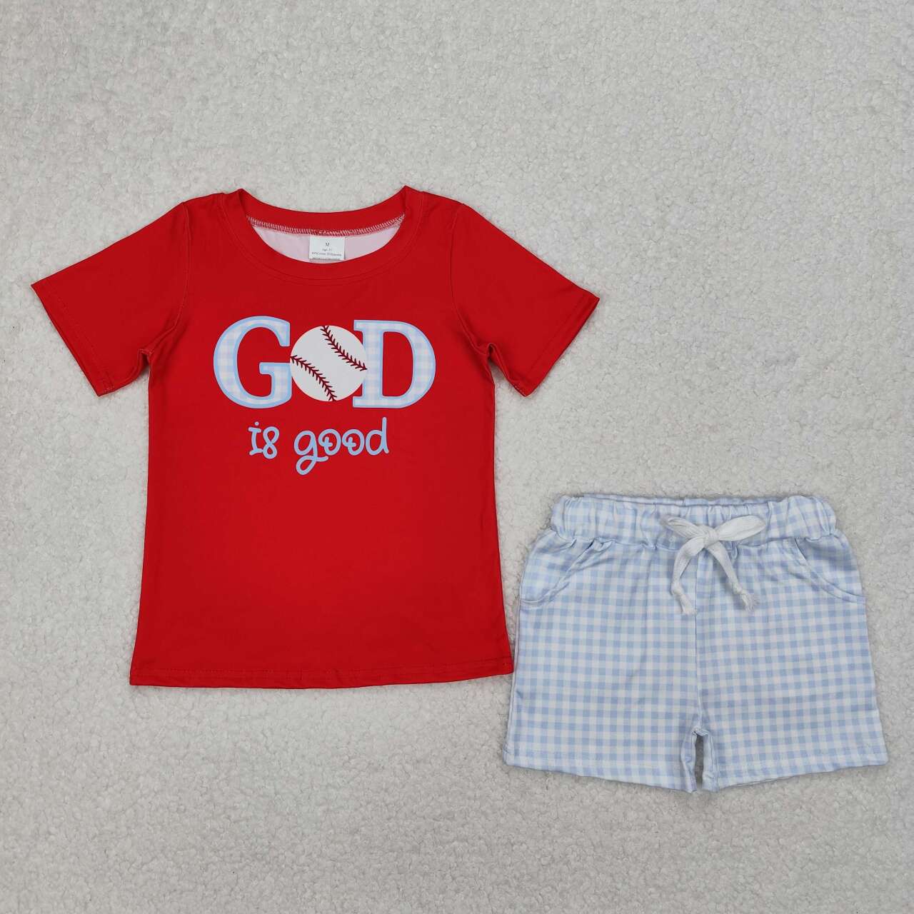 Toddle baby boy God is girl baseball outfit
