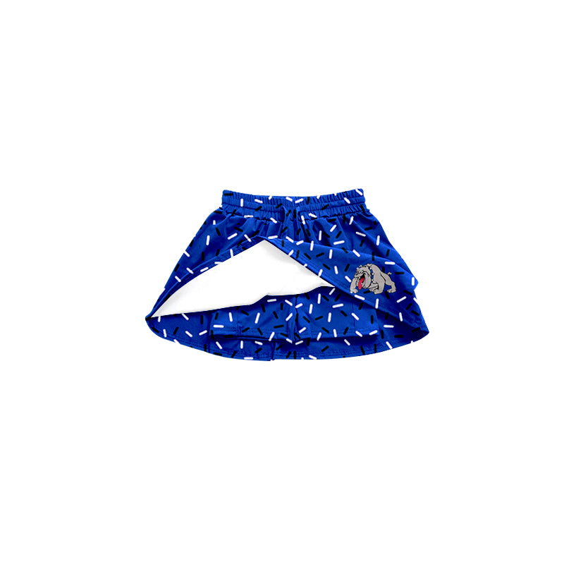 toddle baby girl custom team skirt shorts