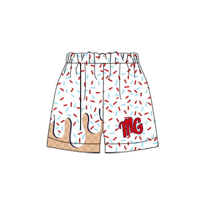 toddle baby boy custom team shorts