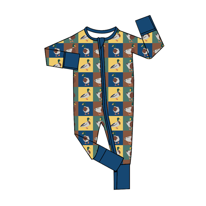 mallard duck zip romper wholesale price preorder