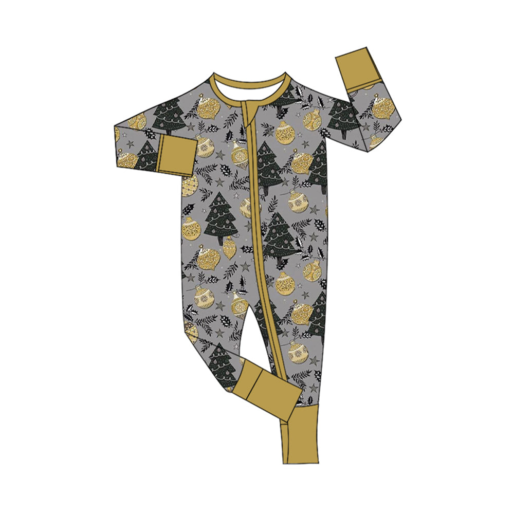 Happy New Year long sleeve zip romper preorder