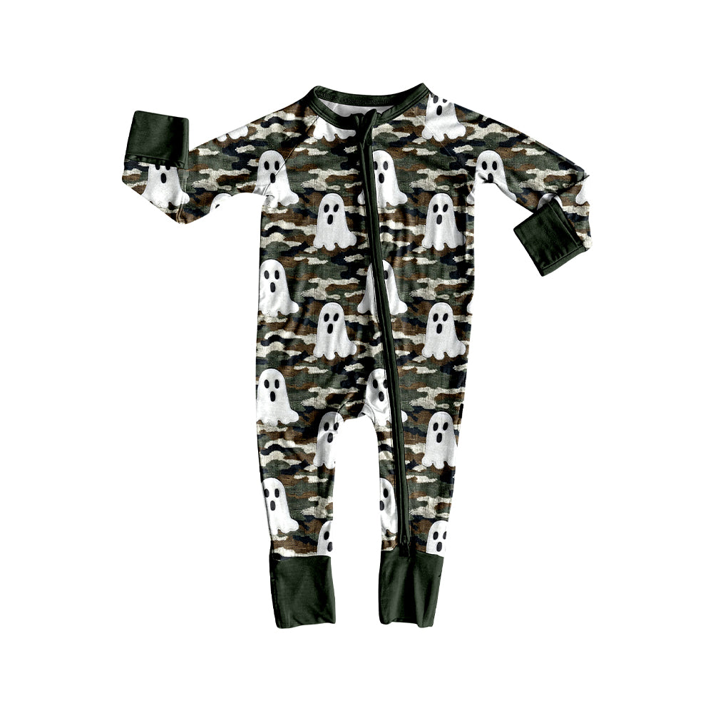 Halloween ghost infant baby long sleeve romper preorder