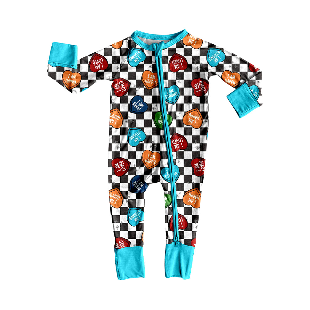 Valentines day toddle baby long sleeve romper preorder