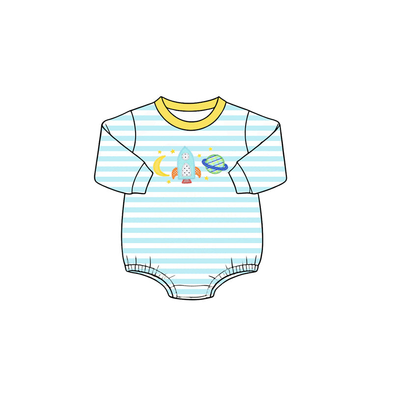 Toddle baby boy long sleeve romper preorder