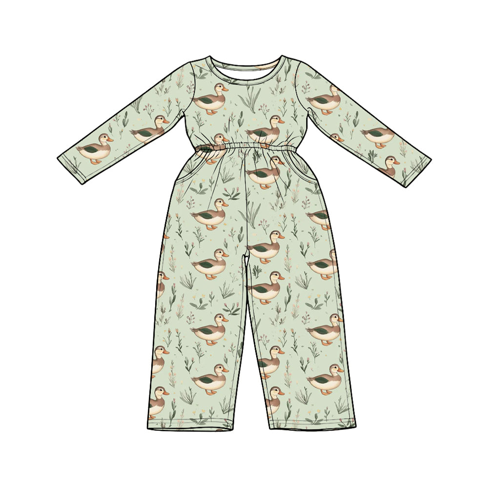 Toddle girls Mallard duck jumpsuit preorder