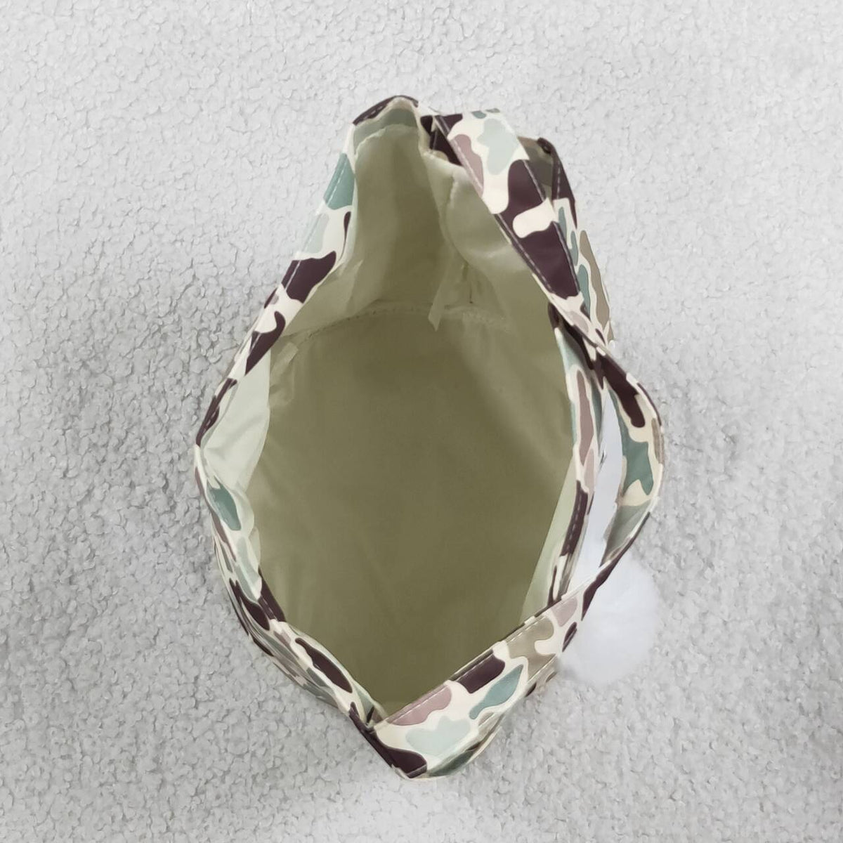 toddle baby camo bunny basket bag