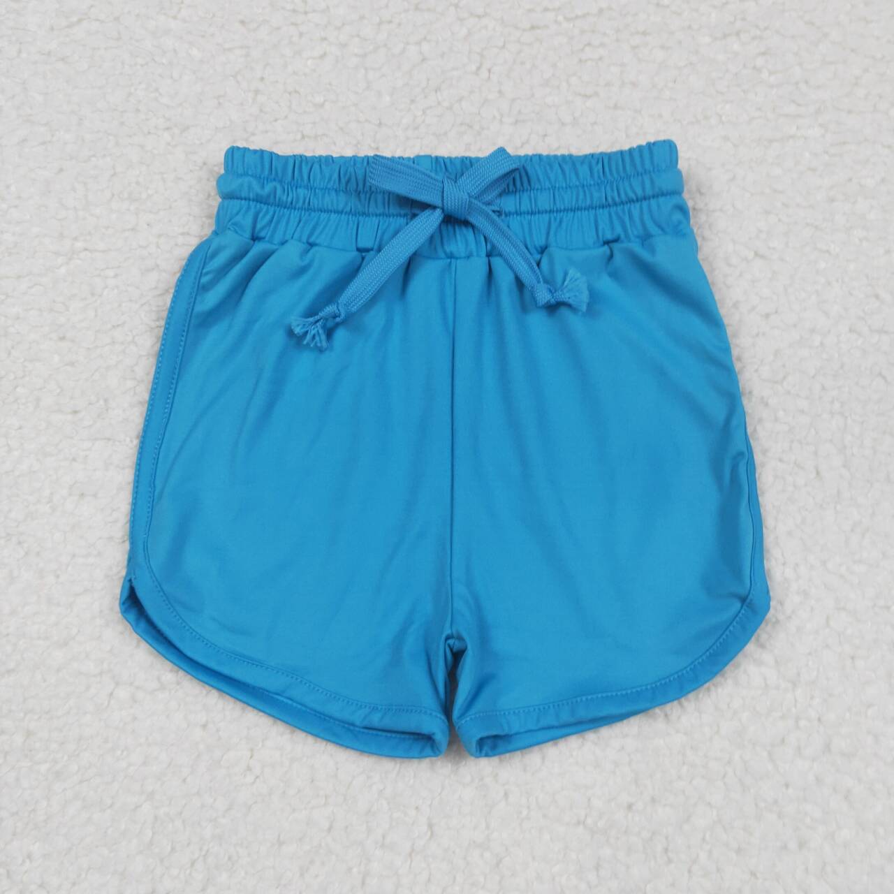 Kids summer blue yoga shorts