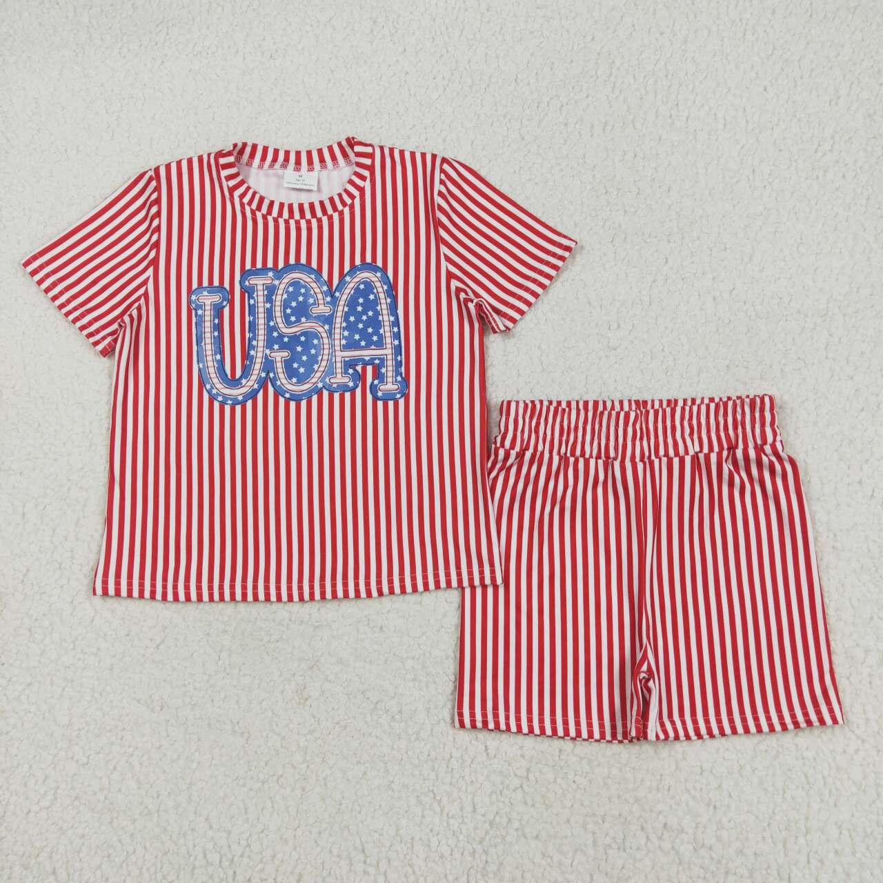 USA design baby girls July 4th outfit
