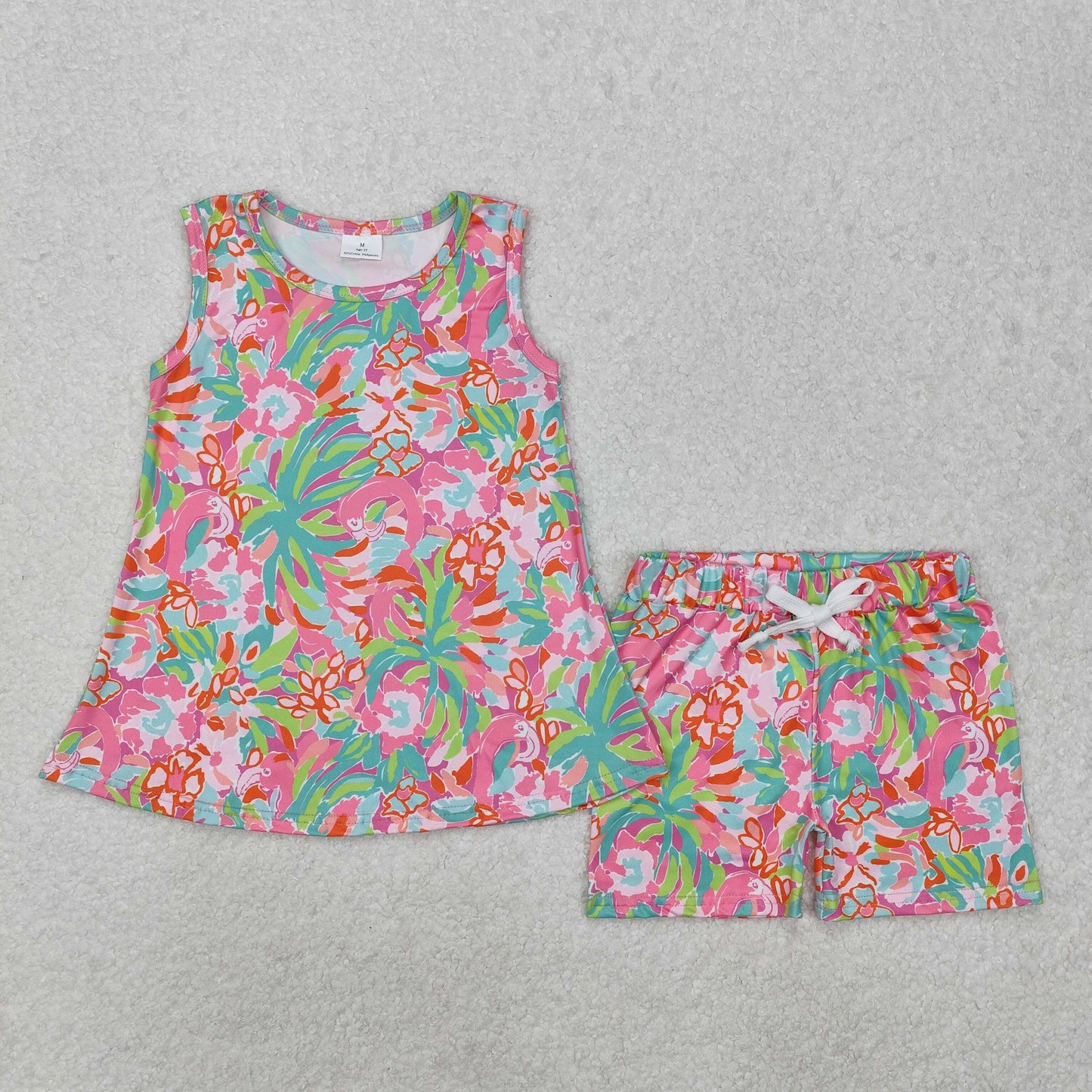 Baby girl floral summer clothes