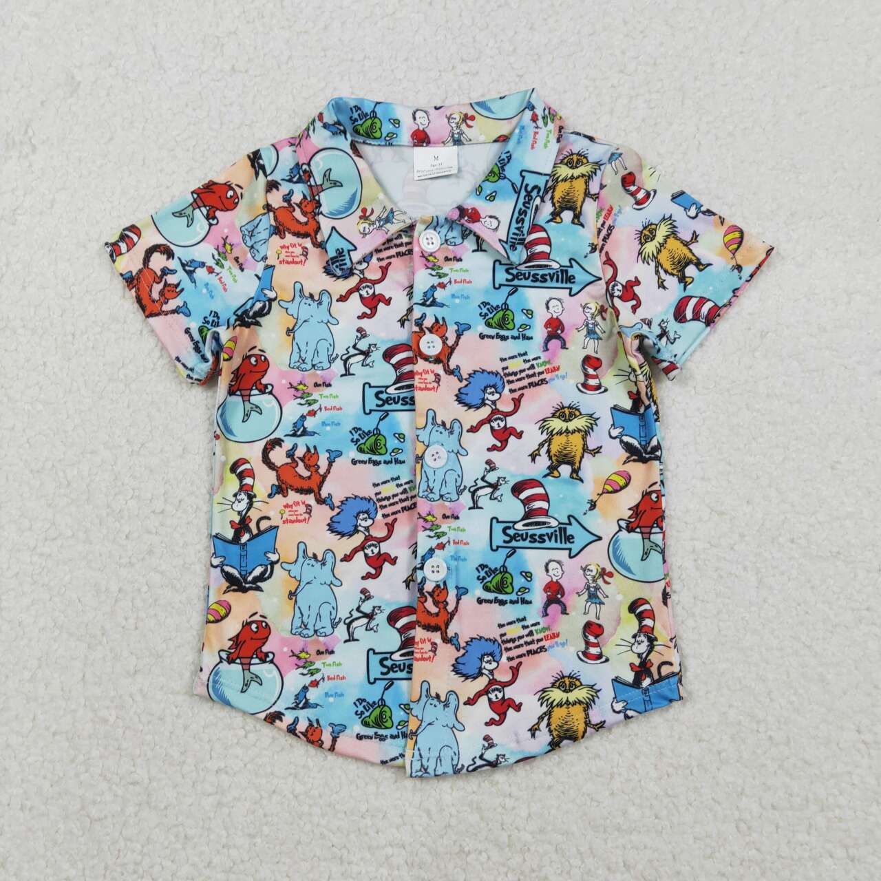 Dr doctor baby boy button shirt