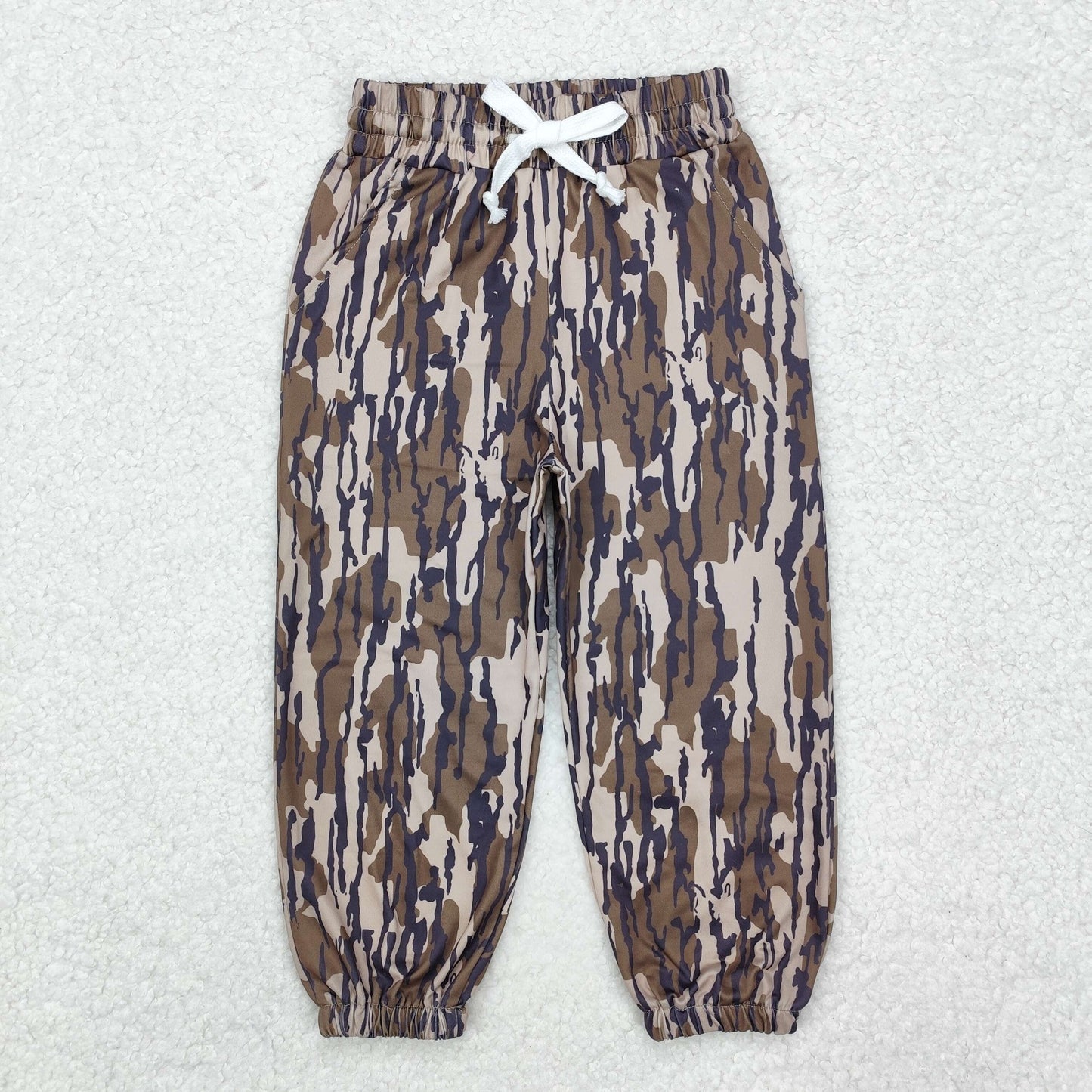 toddle baby boy camo milk silk pants