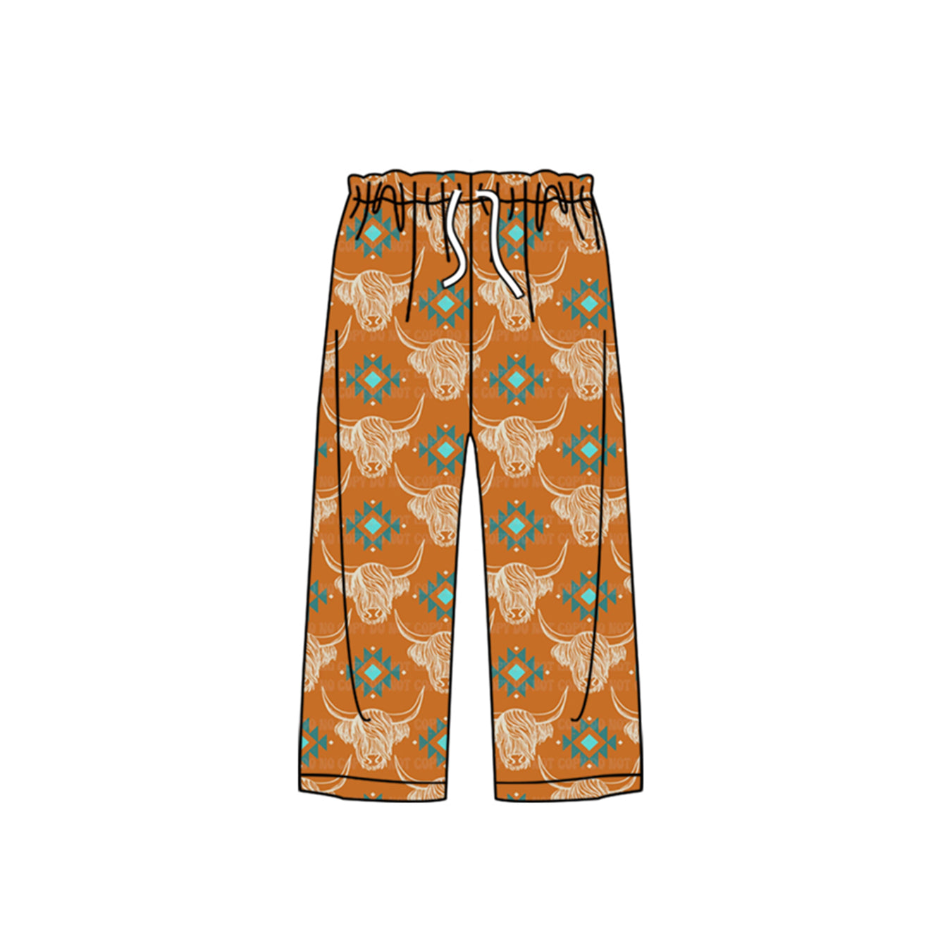 preorder Adult women highland cow pants