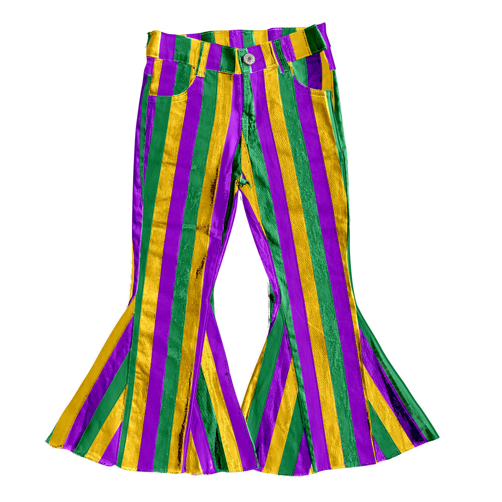 Adult women Mardi Gras Jeans bell bottoms preorder