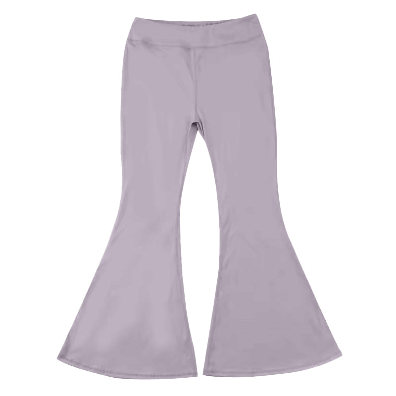 toddle baby girls grey sports yoga bell bottoms preorder