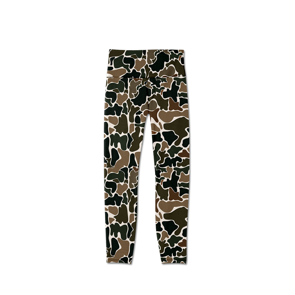 Adult women gren camo print active wear athletic legging pants preorder