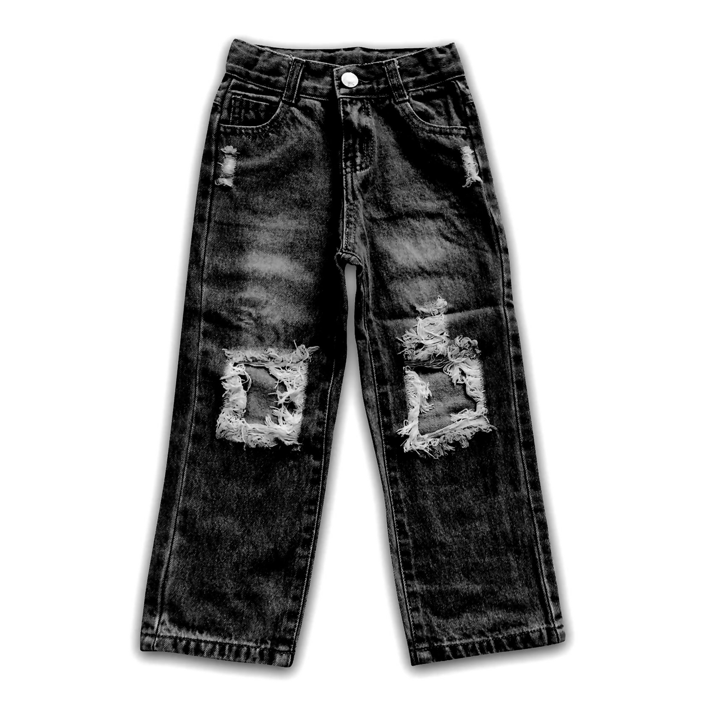 Toddle baby boys big hole jeans pants preorder