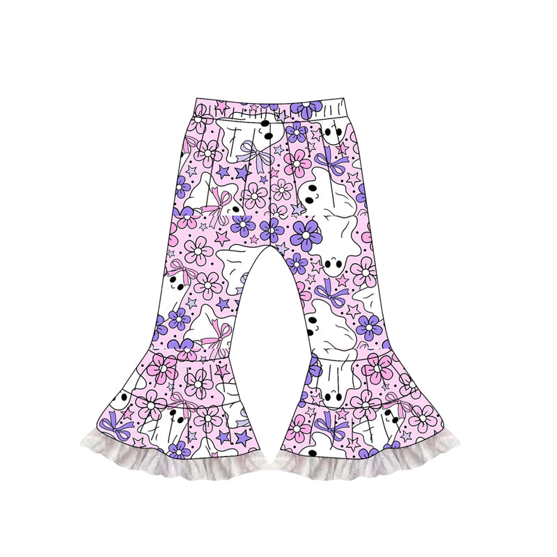 Holloween ghost milk silk bell bottoms preorder