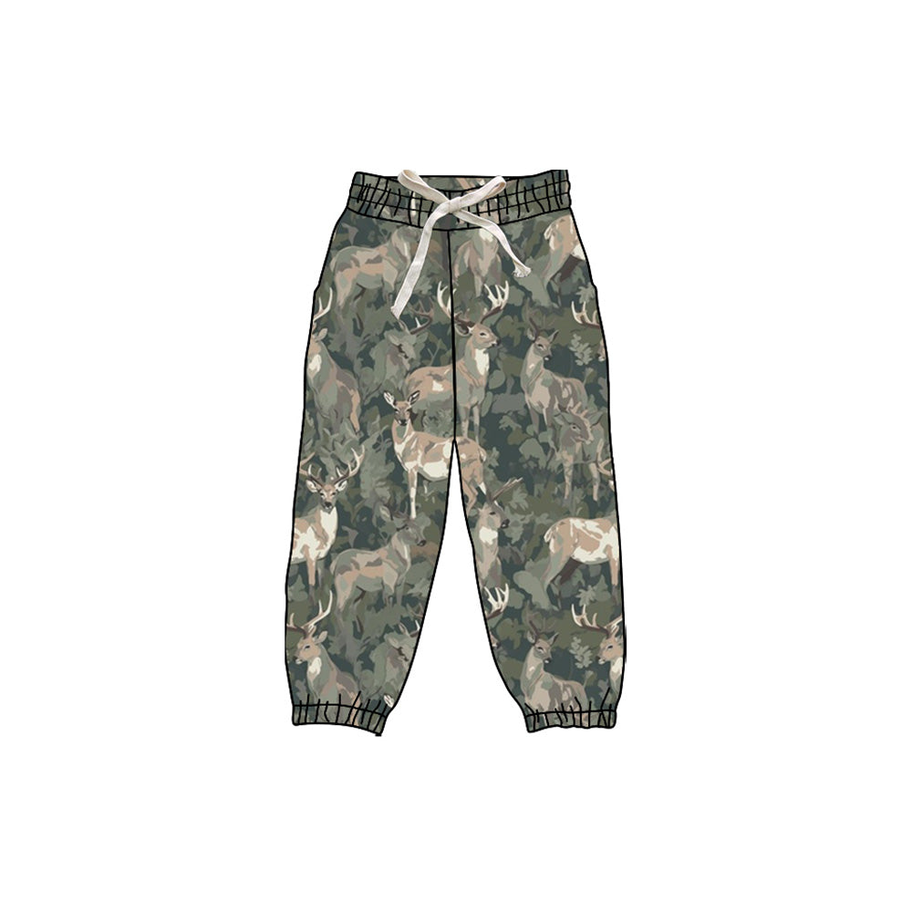 Kids baby deer camo yoga leggings pants preorder