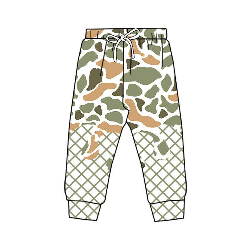 Baby boy green camo leggings pants preorder