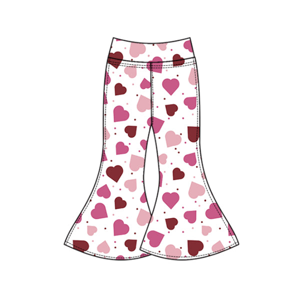 baby girl Valentines heart yoga leggings pants preorder