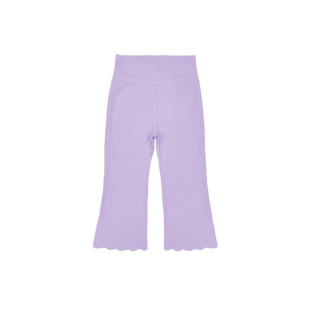 Lavender color kids yoga leggings pants preorder