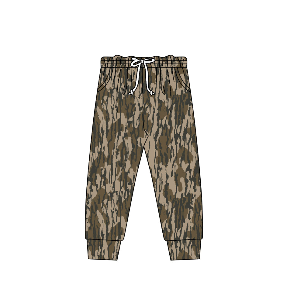 Camo print kids milk silk leggings pants preorder