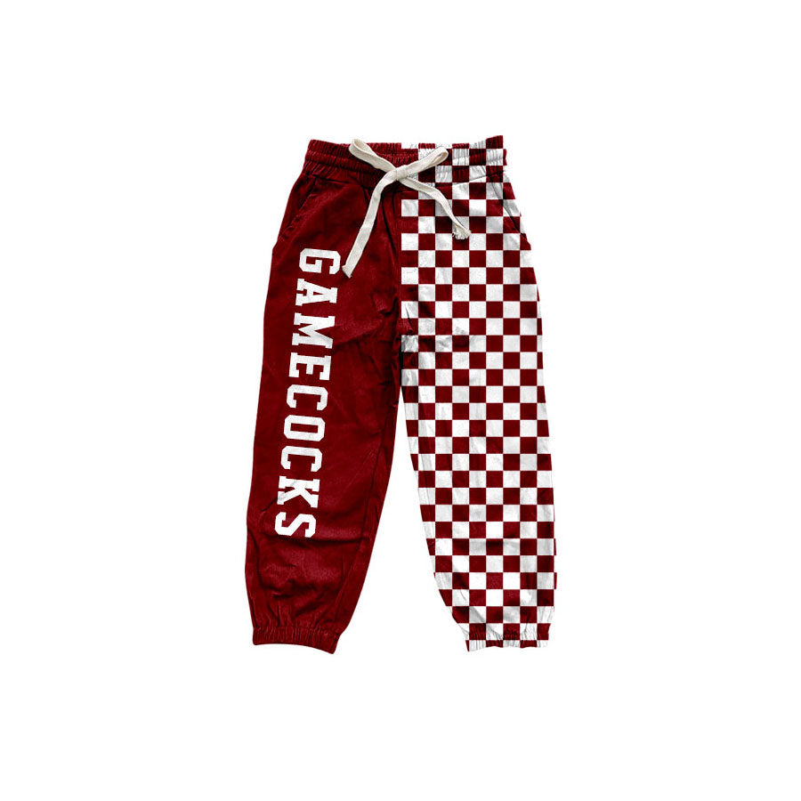 Gamecocks team print boys milk silk pants preorder