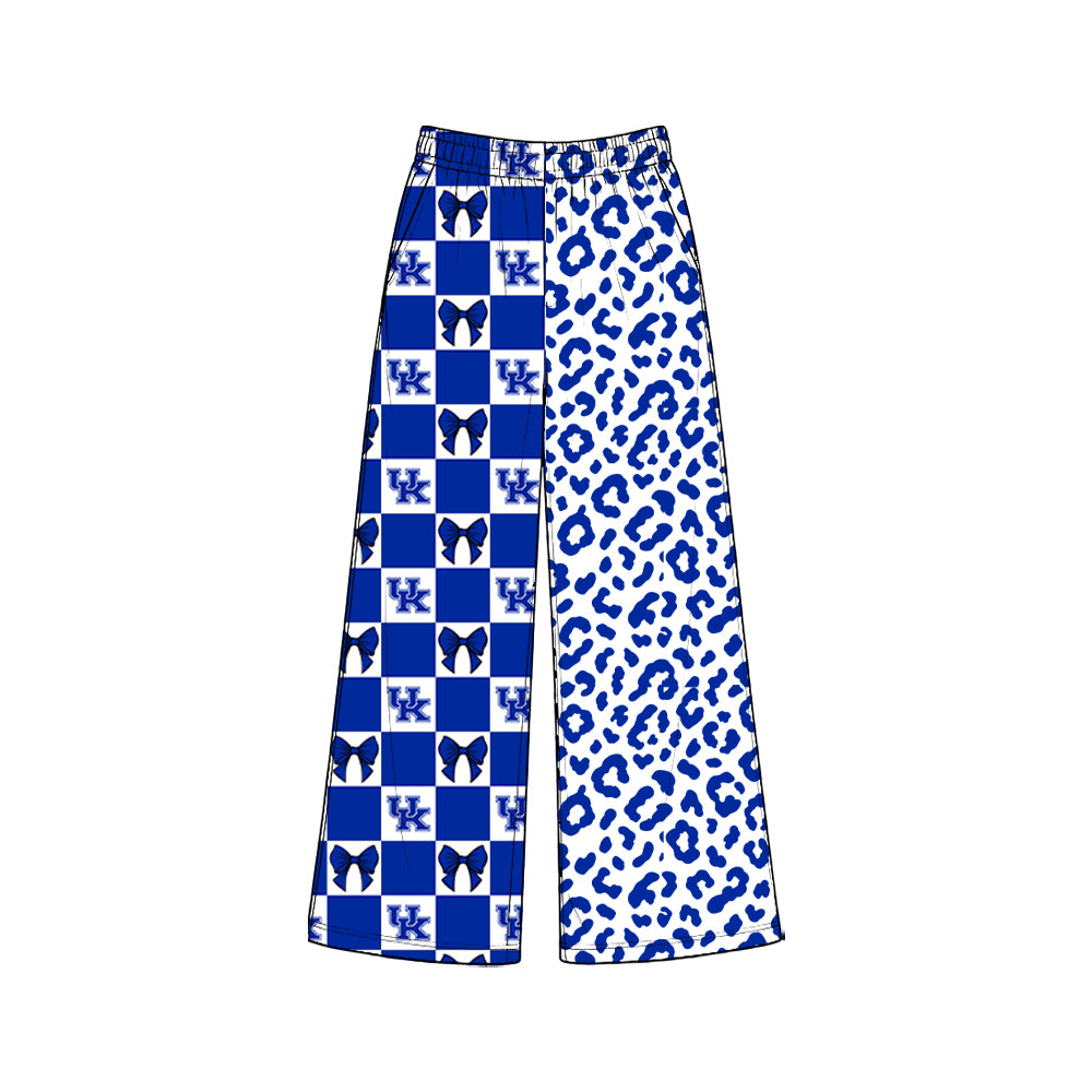 Adult women kentucky print milk silk pants preorder