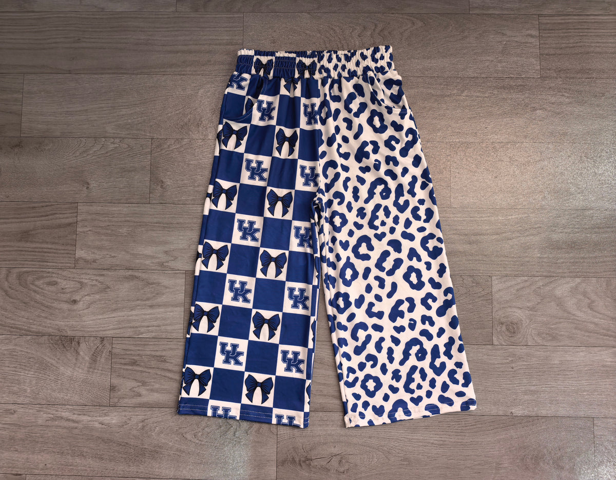 Adult women kentucky print milk silk pants preorder