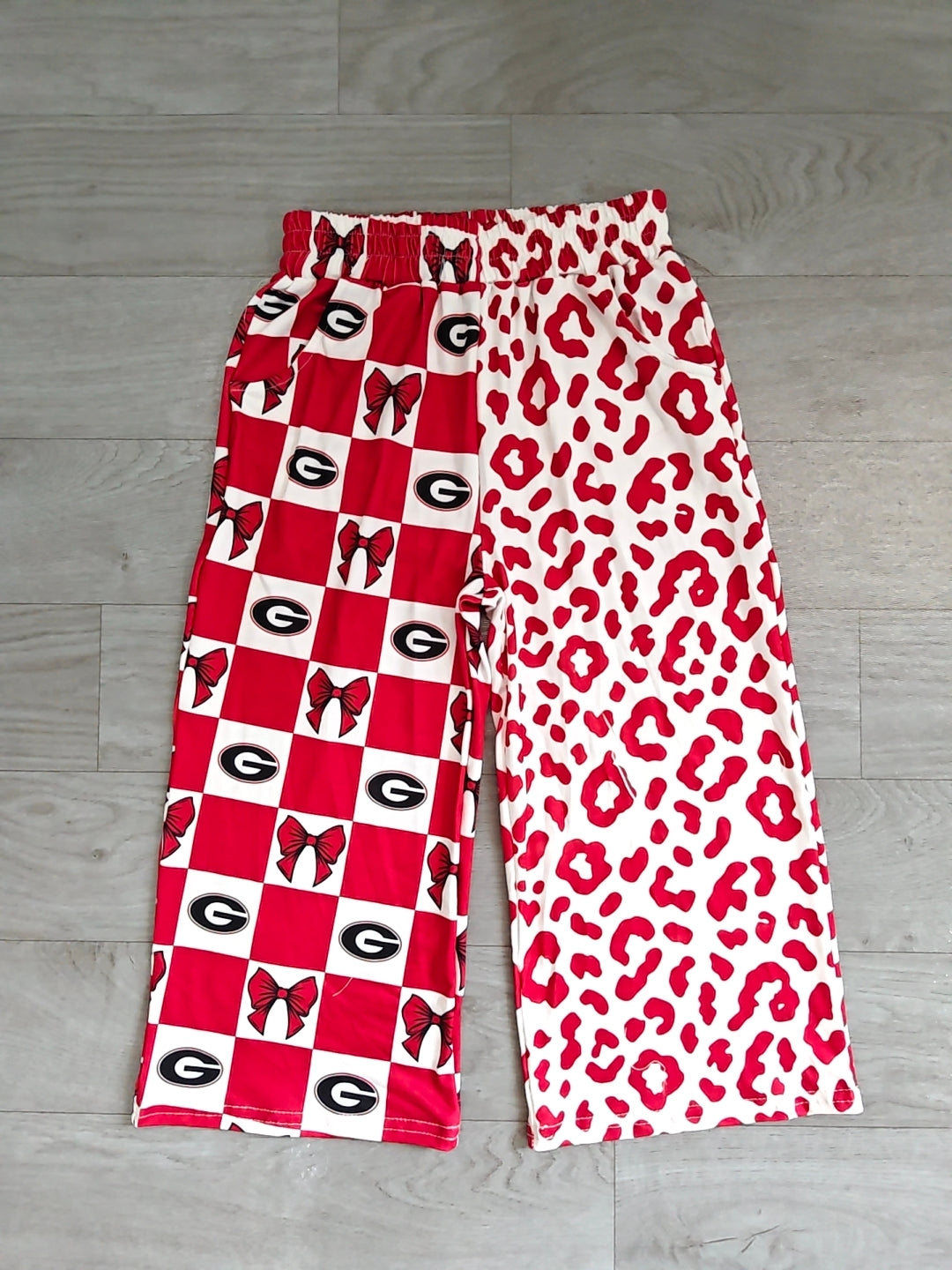 Girls Georgia team design milk silk pants preorder
