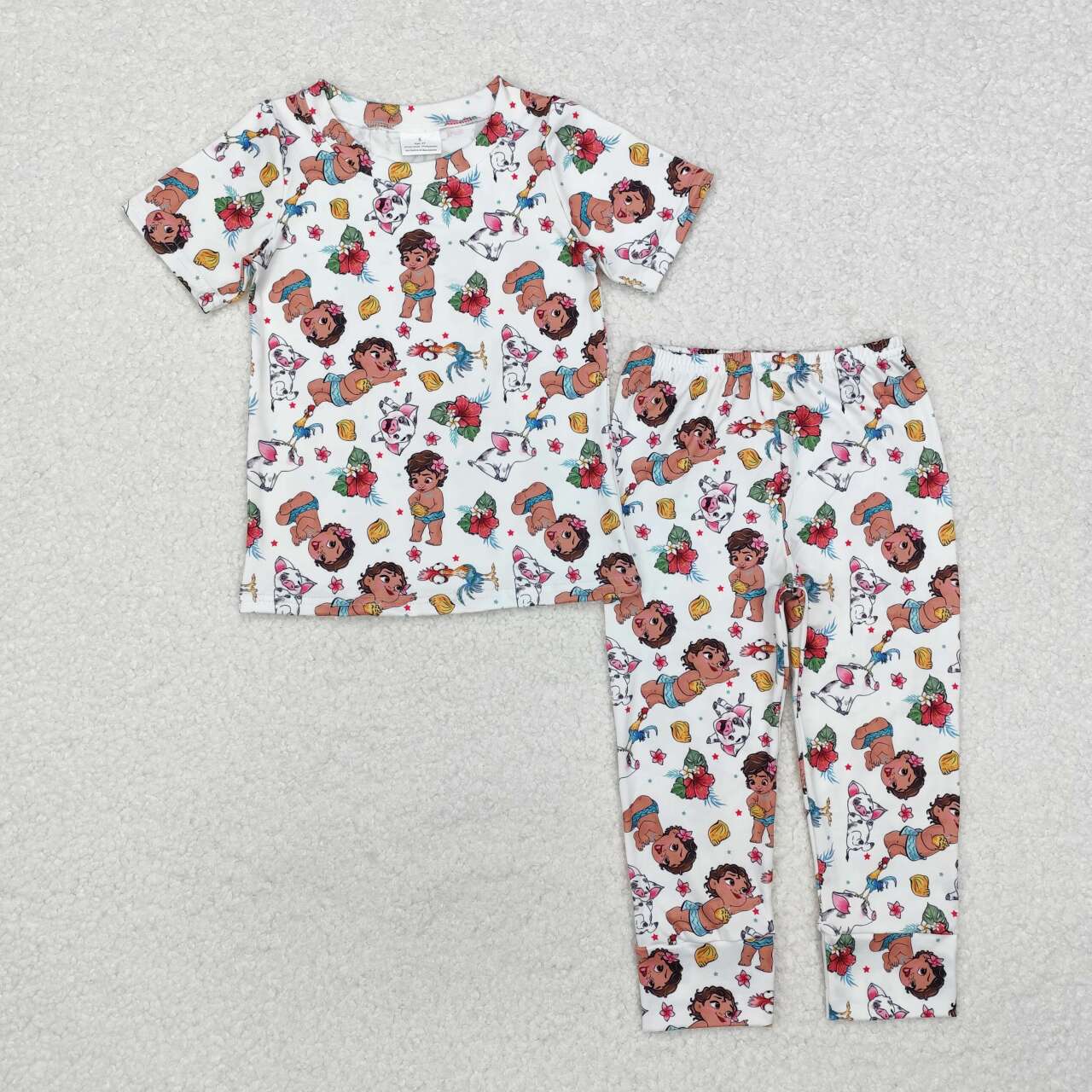 Girls cartoon matching clothes