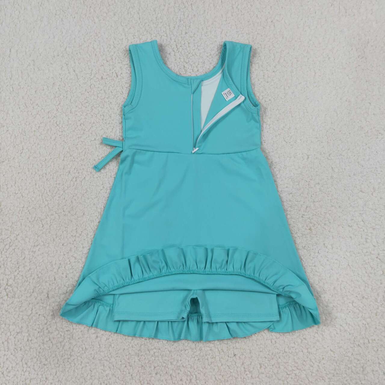 Toddle girls blue design yoga dress