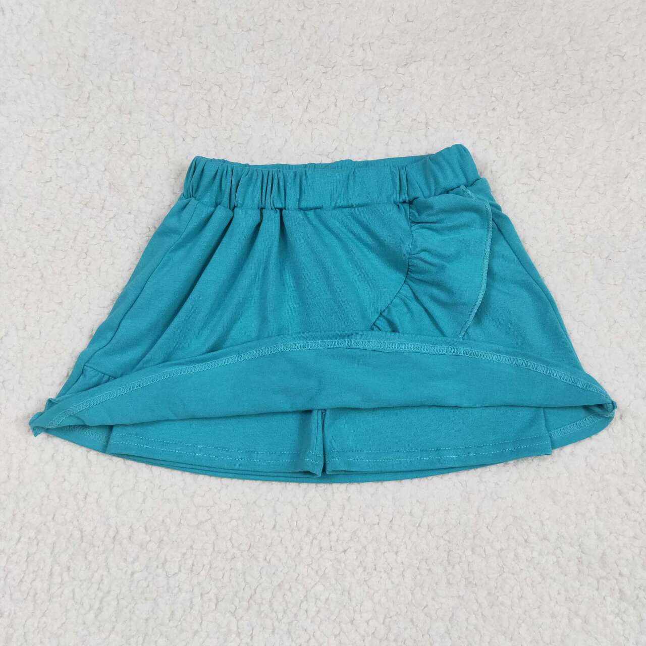 baby girl blue summer skirt shorts