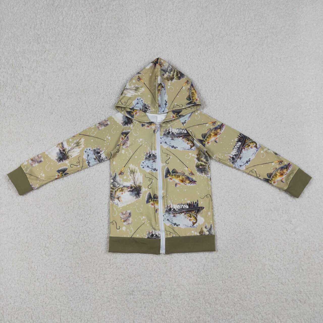 baby boy long sleeve fishing jacket coat
