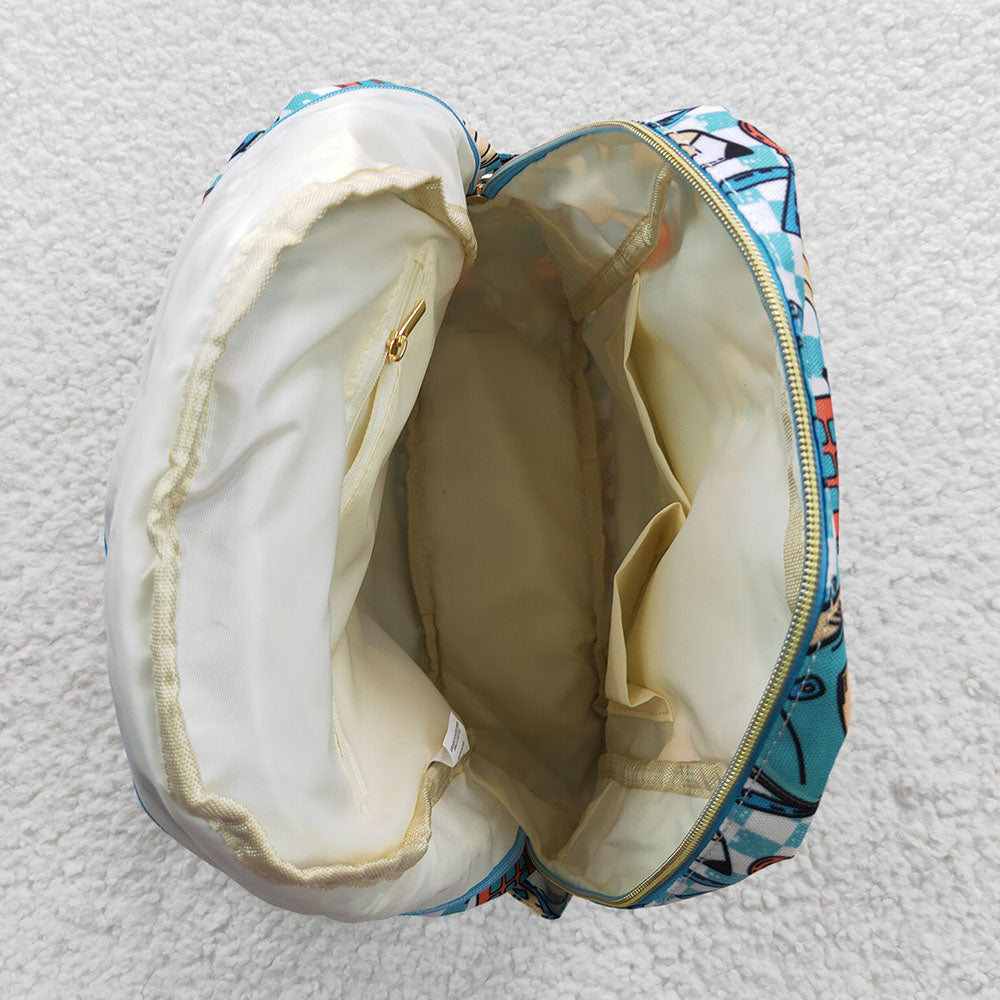 pencil apple print back to school shoulder bags