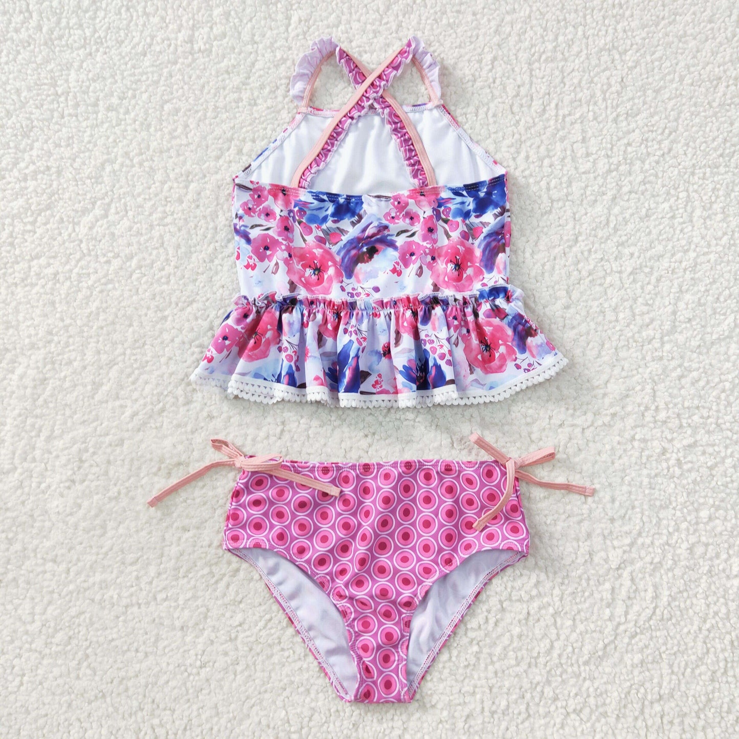 wholesale girls 2pcs summer swimming suit