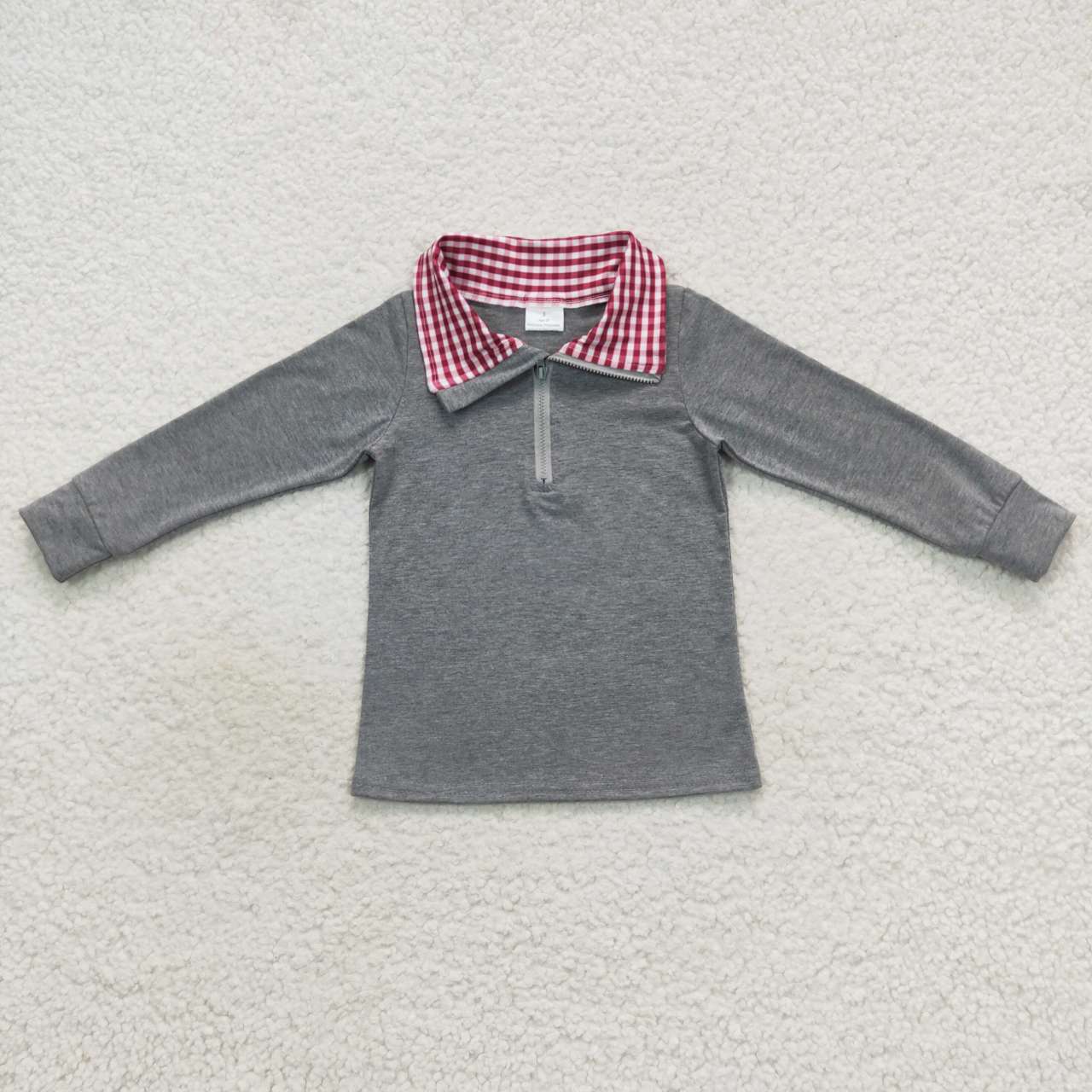 boy long sleeve cotton pullover