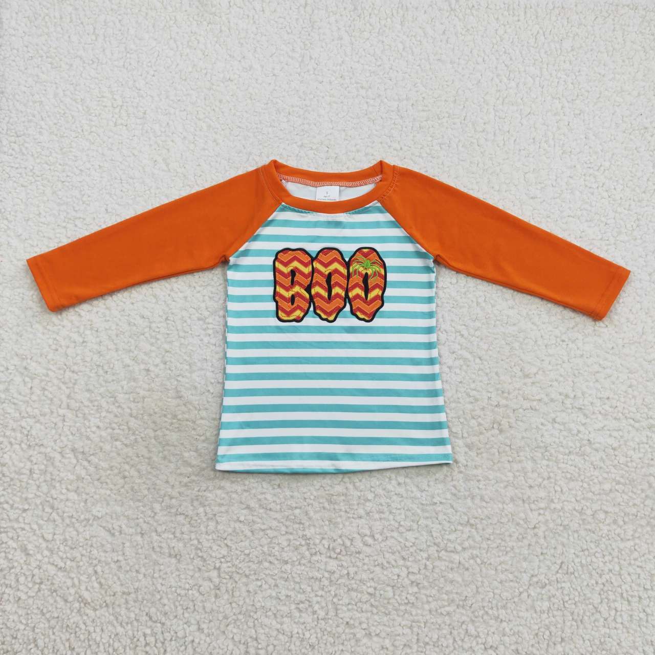 Halloween boo boy long sleeve top t-shirt