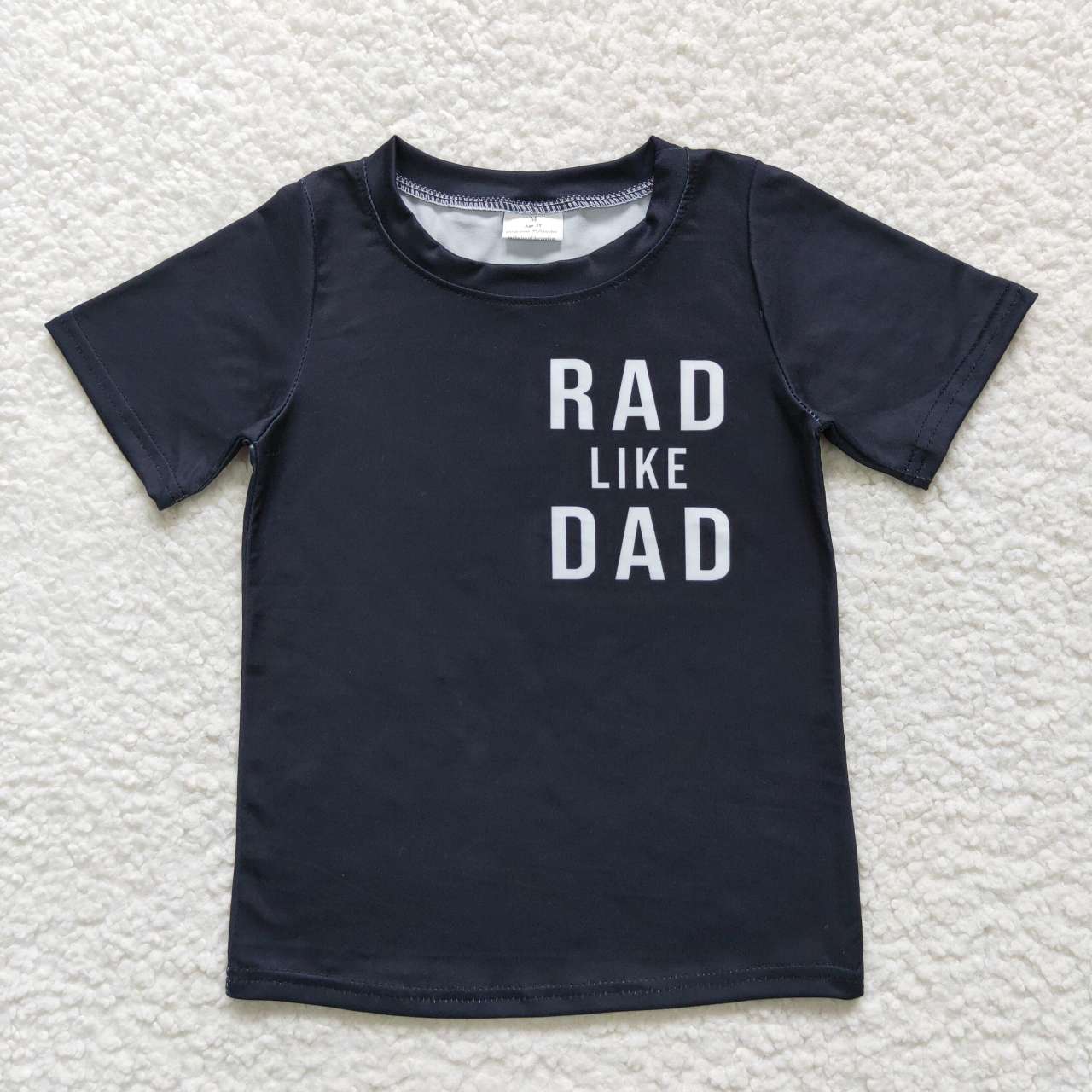 Rad like dad short sleeve t-shirt top BT0323
