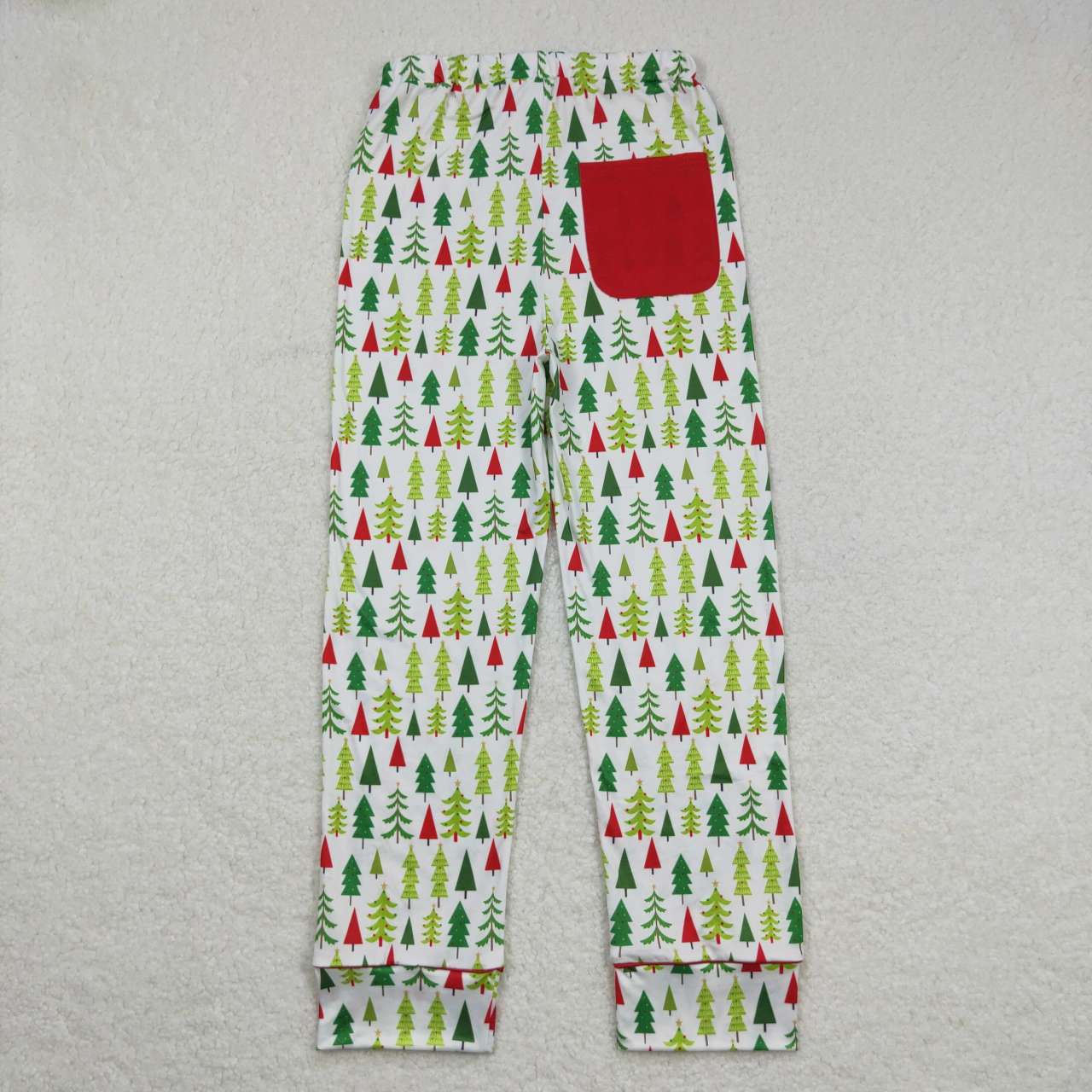 Adult women Christmas tree long pants
