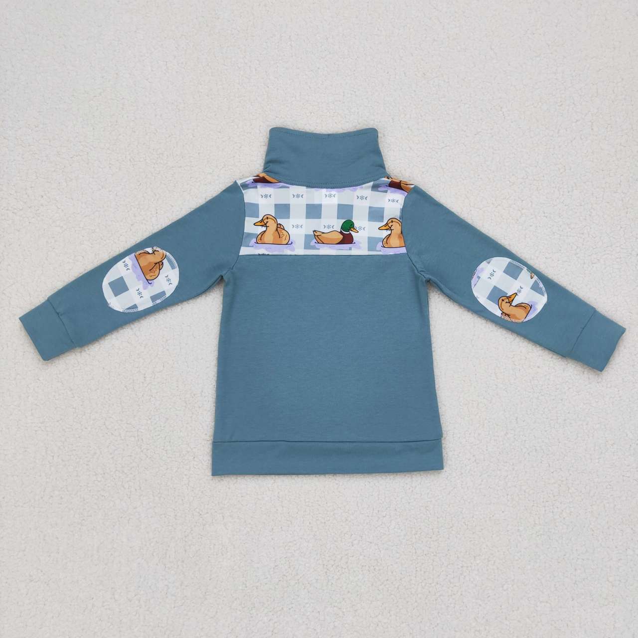 boy Mallard duck long sleeve pullover