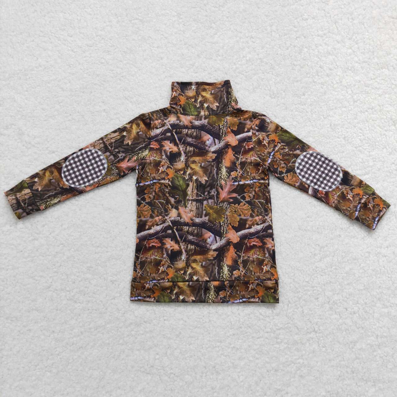 baby boy long sleeve reindeer hunting pullover