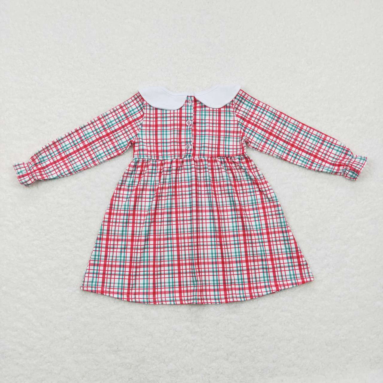 baby girls embroidery Christmas dress