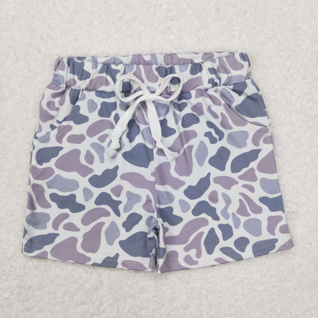 USA SHOP camo string cord baby shorts