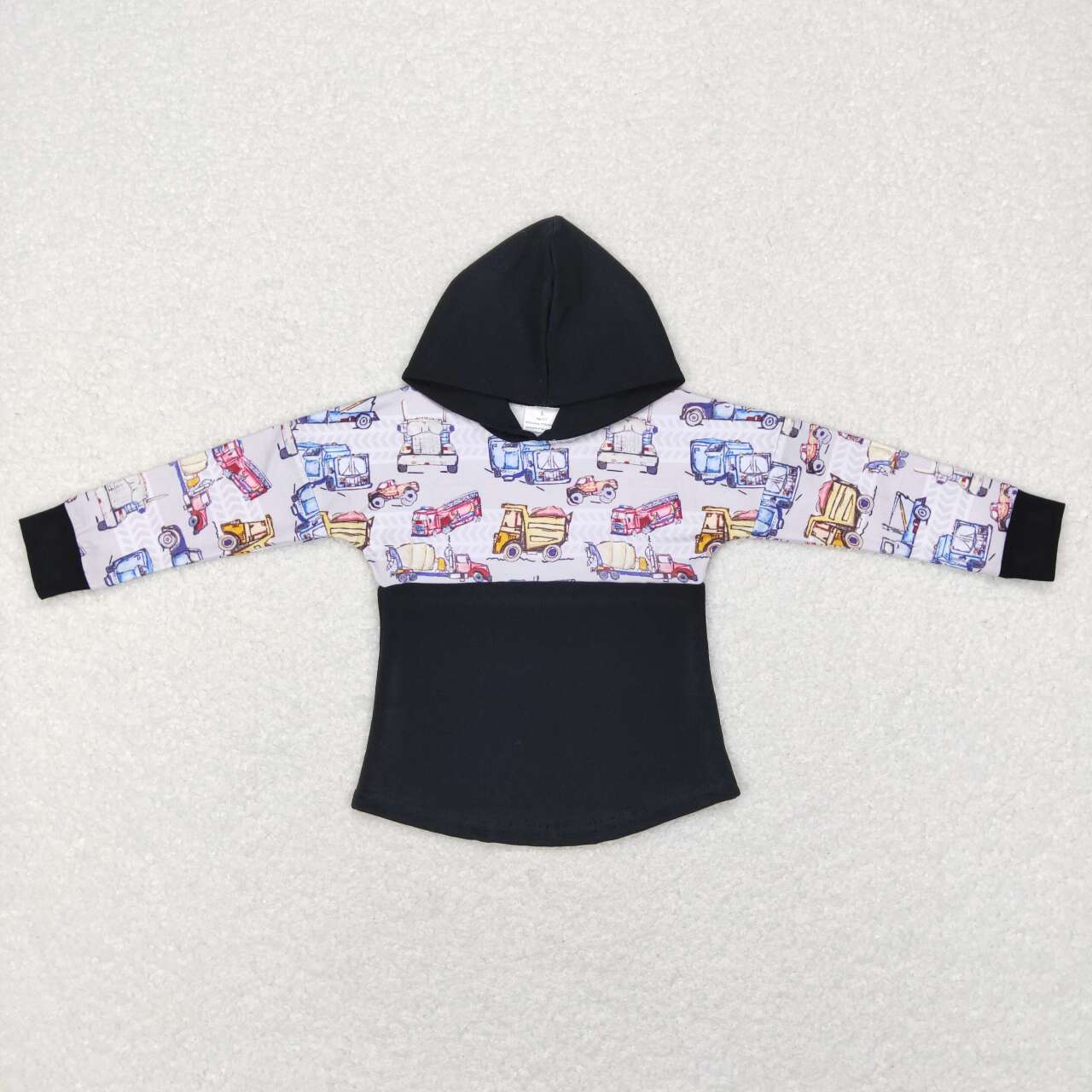 kids long sleeve construction shirt