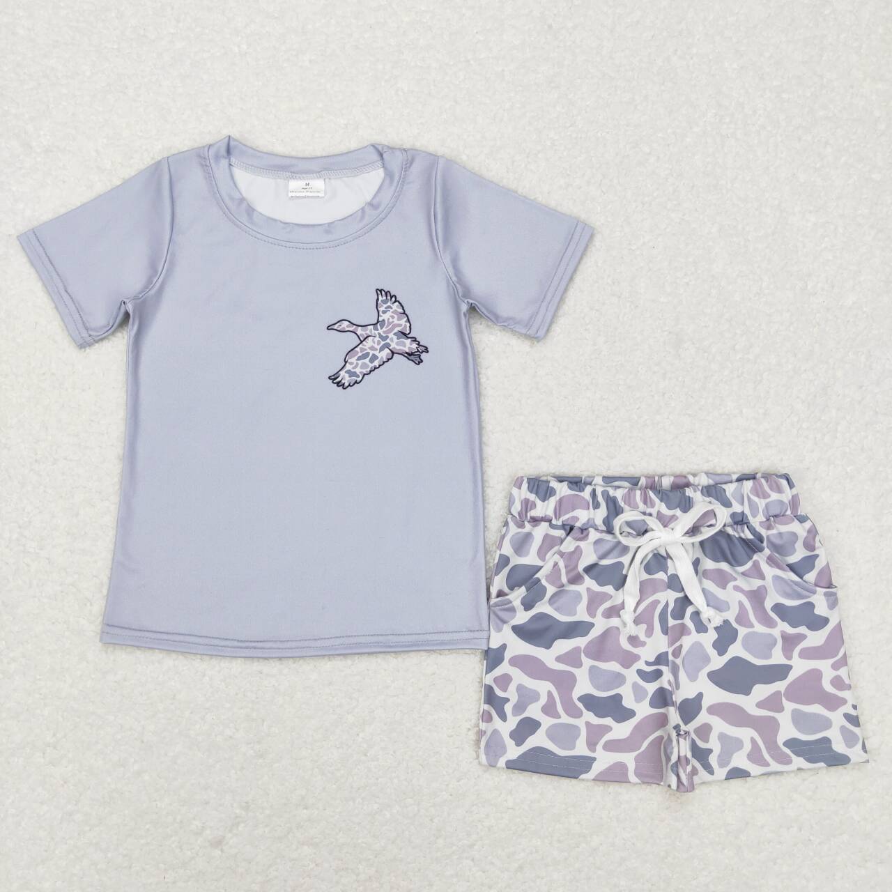camo mallard duck baby boy hunting outfit