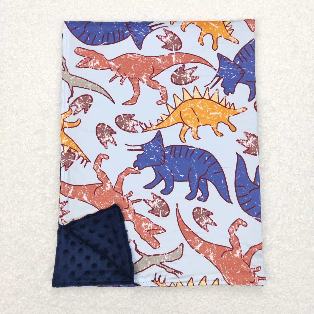 toddles animal dinosaur fleece blanket