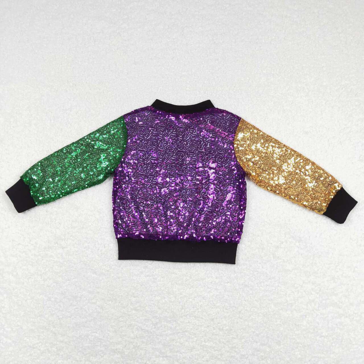Mardi Gras purple gold green holiday jacket coat