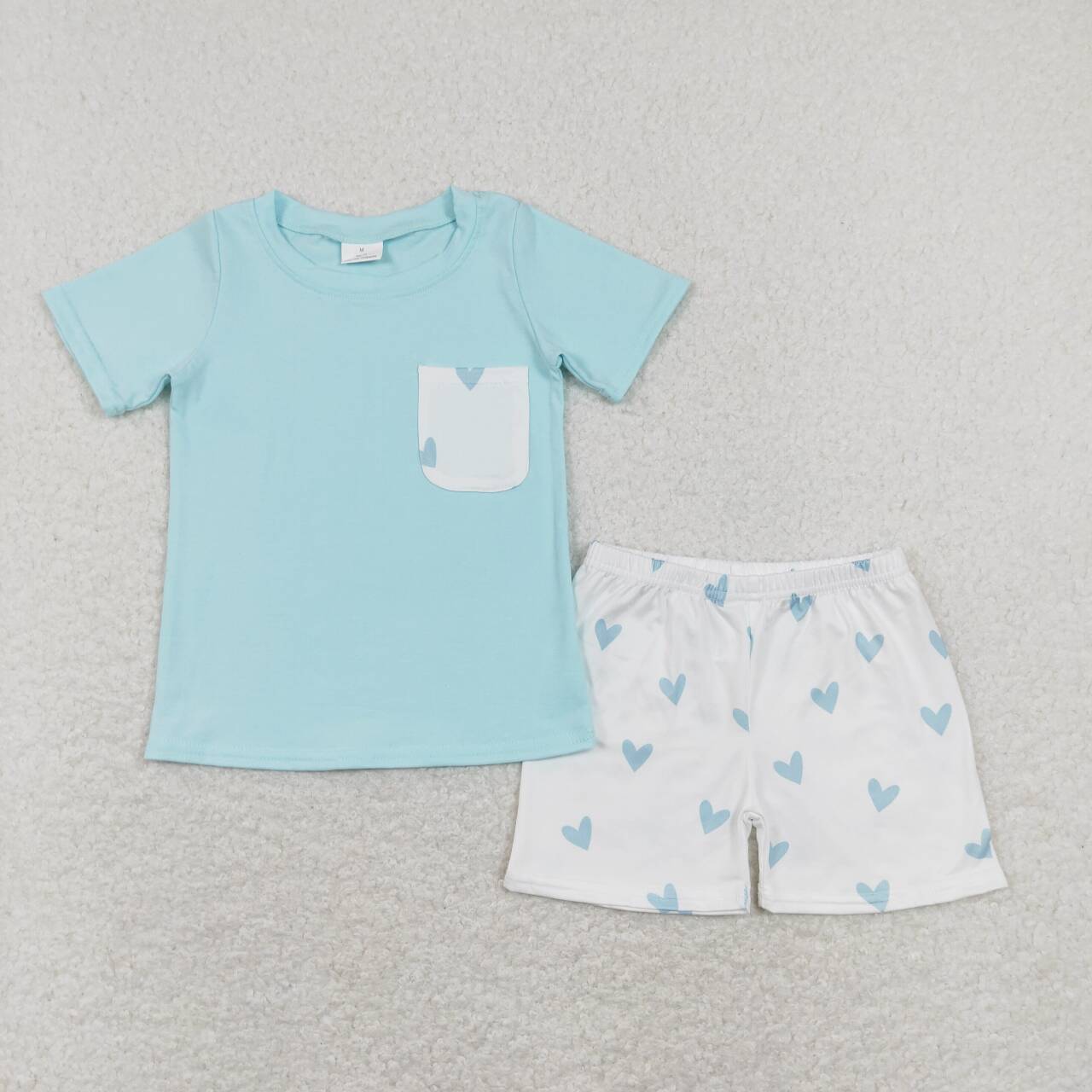 baby boy valentines heart outfit